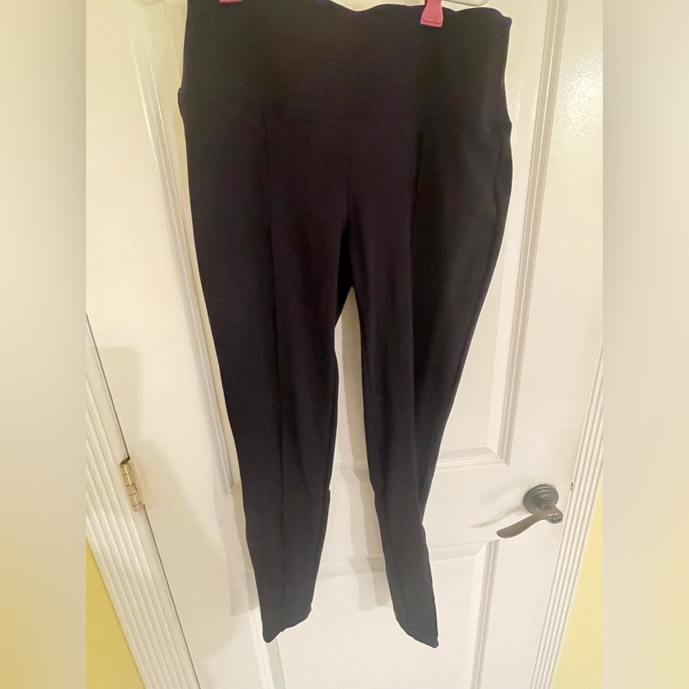 2 pair selling together 1st pair thicker dressier legging. 2nd pair dress slack